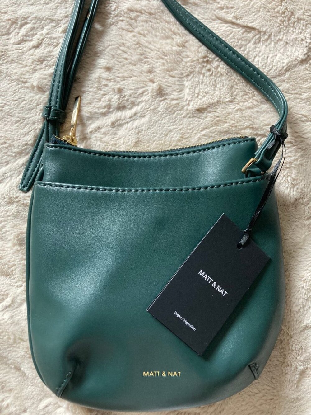 Matt & Nat SALO crossbody in Vineyard green